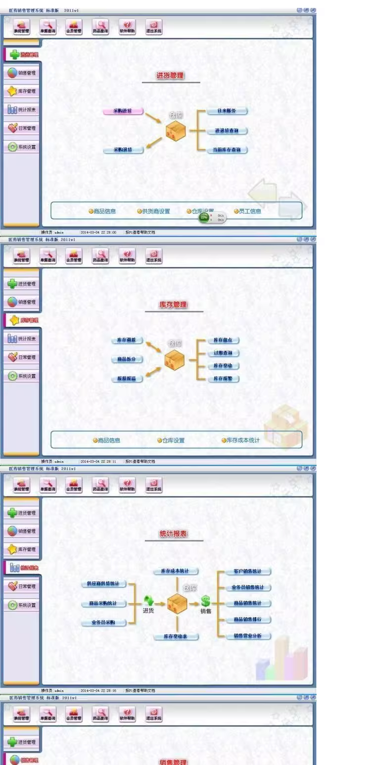 سیستم مدیریت فروش دارویی POS Cashier GSP Certification Pharmacy/Pharmacy/Drug Inventory Software(图1)